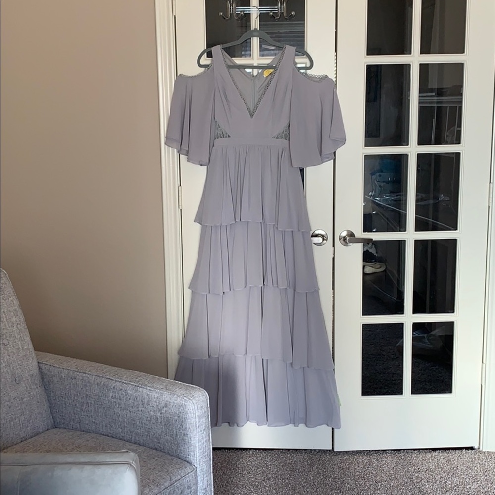 Long grey dress